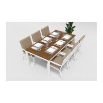  Белла 200 бежевая, алюминий / тик, фото 3 