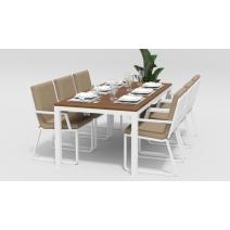  Белла 200 бежевая, алюминий / тик, фото 2 