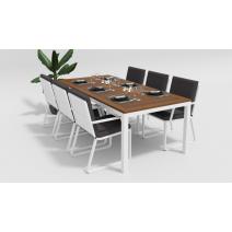  Белла 220 антрацит, алюминий / тик, фото 1 