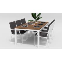  Белла 220 антрацит, алюминий / тик, фото 2 