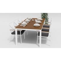  Белла 220 антрацит, алюминий / тик, фото 2 