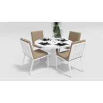  Voglie 110 белый, алюминий / стекло, фото 4 