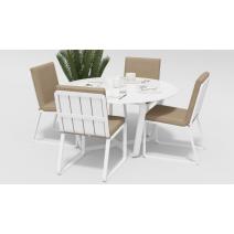  Примавера 120 белый, алюминий / стекло, фото 4 