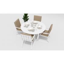  Voglie с подлокотником бежевый, алюминий, фото 5 