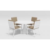  Voglie с подлокотником бежевый, алюминий, фото 4 