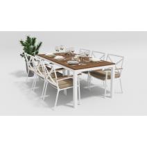  Калма бежевый, алюминий / тик, фото 5 