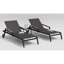  Согно серый, алюминий / текстилен / тик, фото 1 