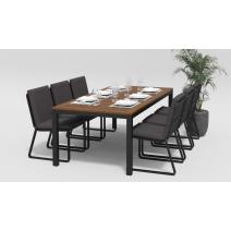  Белла 220 антрацит, алюминий / тик, фото 3 