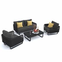  Лаунж зона БЕЛЛИСА С с двухместным диваном - маренго, фото 3 