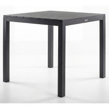  Стол обеденный ДОЛЛА алюминий 80х80 см (4 ножки), фото 2 