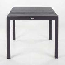  Стол обеденный ДОЛЛА алюминий 80х80 см (4 ножки), фото 1 