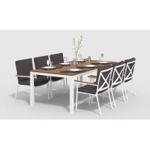  Белла 220 антрацит, алюминий / тик, фото 1 