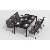  Калма 220 антрацит, алюминий / стекло, фото 3 