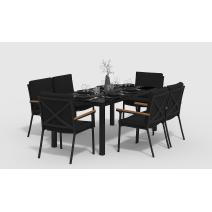  Калма 180 черная, алюминий / стекло, фото 1 