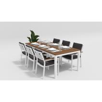  Белла 200 антрацит, алюминий / тик, фото 1 