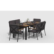  Калма С антрацит, алюминий / тик, фото 5 