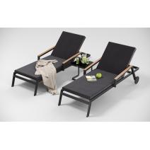  PatioSogno антрацит, алюминий / тик, фото 1 