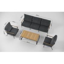  Калма серая, алюминий / тик - 15%, фото 14 