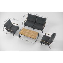  Калма серая, алюминий / тик - 15%, фото 14 