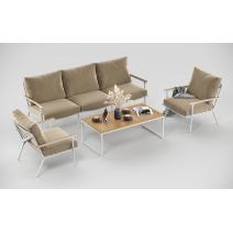  Калма бежевая, алюминий / тик - 15%, фото 5 