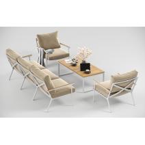  Калма бежевая, алюминий / тик - 15%, фото 7 