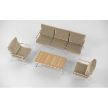  Калма бежевая, алюминий / тик - 15%, фото 8 