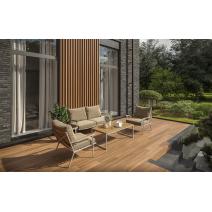  Калма бежевая, алюминий / тик - 15%, фото 2 