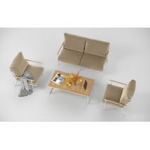  Калма бежевая, алюминий / тик - 15%, фото 6 