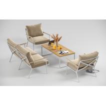  Калма бежевая, алюминий / тик - 15%, фото 7 