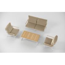  Калма бежевая, алюминий / тик - 15%, фото 8 