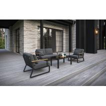  Voglie серая, алюминий / тик / стекло, фото 2 