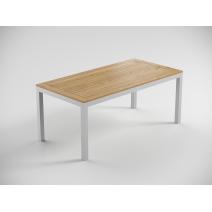  Patio Bella 180 белый, алюминий / тик, фото 1 