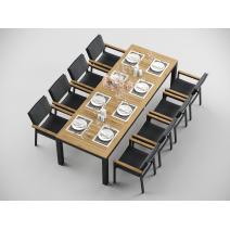  Белла 280 серая, алюминий / тик, фото 2 