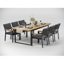  Voglie 220 серая, алюминий / тик, фото 3 