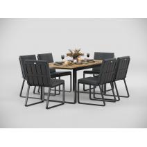  Voglie 180 серая, алюминий / тик, фото 3 