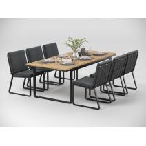  Voglie 220 серая, алюминий / тик, фото 1 