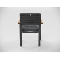  Малия 220 серая, алюминий / тик, фото 9 