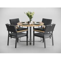  Patio Primavera  100 серая, алюминий / тик, фото 2 