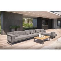  Hacienda серая, алюминий / тик, фото 2 