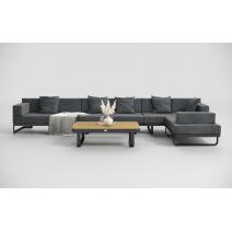  Hacienda серая, алюминий / тик, фото 3 