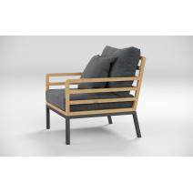  Patio Calma серая, тик / алюминий, фото 12 