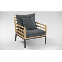  Patio Calma серая, тик / алюминий, фото 13 