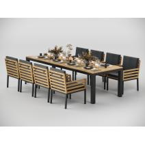  Белла 280 серая, алюминий / тик, фото 5 