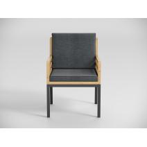  Patio Bella 220 серая, алюминий / тик, фото 8 