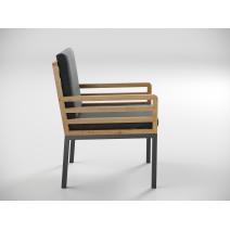  Patio Bella 220 серая, алюминий / тик, фото 10 