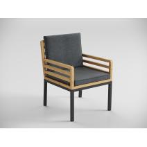  Patio Bella 220 серая, алюминий / тик, фото 11 