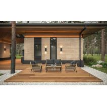  Patio Calma серая, тик / алюминий, фото 1 