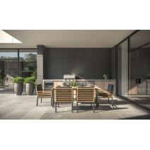  Patio Bella 180 серая, алюминий / тик, фото 2 