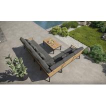  Patio Calma серая, тик / алюминий, фото 2 