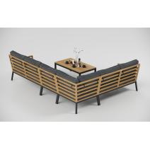  Patio Calma серая, тик / алюминий, фото 4 